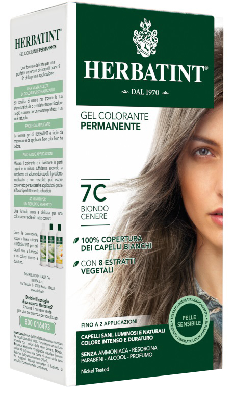 HERBATINT 7C BIONDO CENERE 150 ML - Farmacianuova.eu