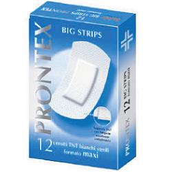 CEROTTO PRONTEX BIG STRIPS ASTUCCIO DA 12 PEZZI FORMATO MAXI - Farmacianuova.eu