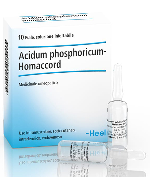 HEEL PHOSPHORICUM ACIDUM HOMACCORD 10 FIALE - Farmacianuova.eu