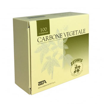 ZETAVIS CARBONE VEGETALE 40 COMPRESSE - Farmacianuova.eu