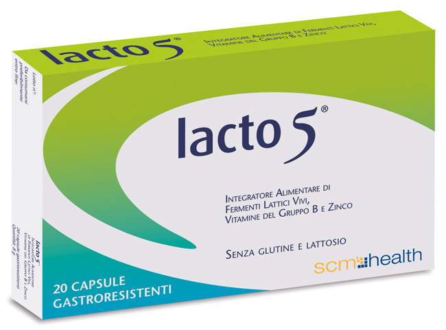 LACTO 5 20 CAPSULE - Farmacianuova.eu