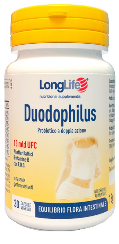 LONGLIFE DUODOPHILUS 30 CAPSULE VEGETALI - Farmacianuova.eu