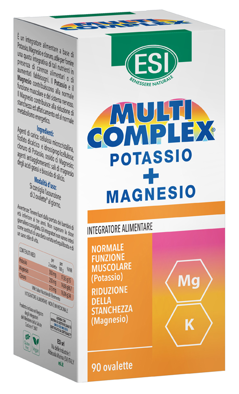 ESI MULTICOMPLEX POTASSIO MG 90 OVALETTE - Farmacianuova.eu
