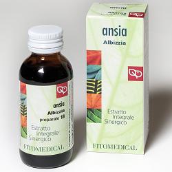 ALBIZZIA ANSIA ESTRATTO INTEGRALE SINERGICO 60 ML PREPARATO 18 - Farmacianuova.eu