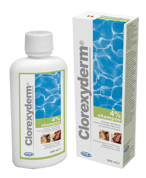 CLOREXYDERM SHAMPOO 4% 250 ML - Farmacianuova.eu
