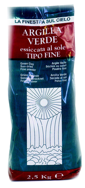 FSC ARGILLA VERDE FINE 2,5 KG - Farmacianuova.eu