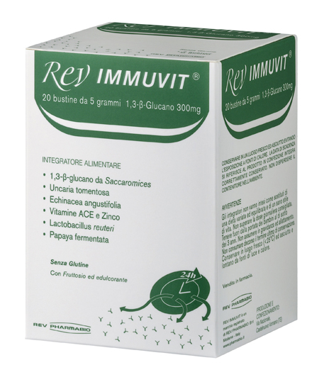 REV IMMUVIT 20 BUSTINE - Farmacianuova.eu