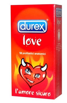 PROFILATTICO DUREX LOVE 12 PEZZI - Farmacianuova.eu