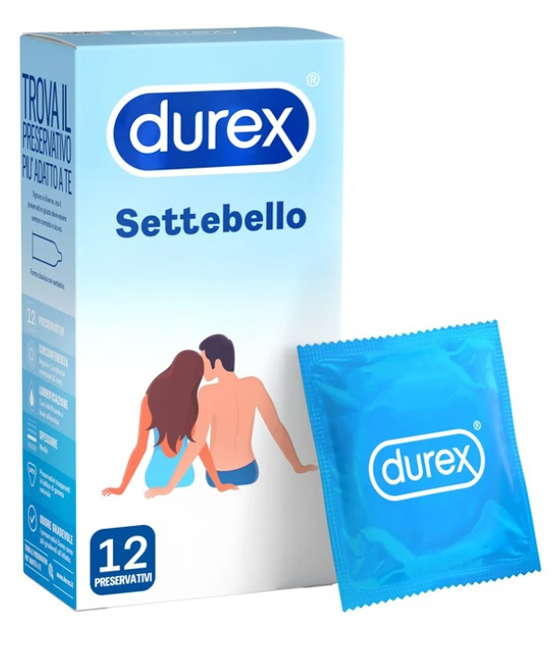PROFILATTICO DUREX SETTEBELLO CLASSICO 12 PEZZI - Farmacianuova.eu