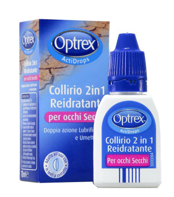 GOCCE OCULARI OPTREX ACTIDROPS 2IN1 REIDRATANTE OCCHI STANCHI 1 PEZZO - Farmacianuova.eu