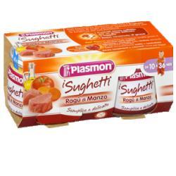 PLASMON SUGHETTO RAGU' DI MANZO 80 G X 2 PEZZI - Farmacianuova.eu