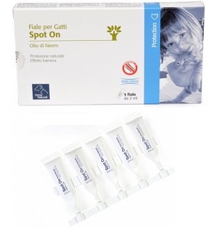 PROTECTION SPOTON GATTO 5 X 2 ML - Farmacianuova.eu