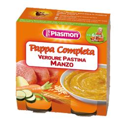 PLASMON OMOGENEIZZATO PAPPE MANZO VERDURA PASTINA 190 G X 2 PEZZI - Farmacianuova.eu