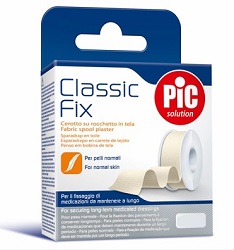 CEROTTO IN ROCCHETTO CLASSIC FIX WHITE 2,5X500 CM FUSTELLA - Farmacianuova.eu