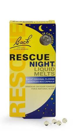 RESCUE NIGHT LIQUID MELTS SENZA ALCOOL 28 CAPSULE - Farmacianuova.eu