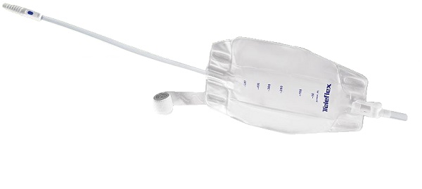 SACCA RACCOGLI URINA DA GAMBA PER INCONTINENZA 3 CAMERE COMFORT 500 ML A BASSO PROFILO IN PVC LATO RIVESTITO TNT CON TUBO DIRITTO 45 CM SENZA PUNTO DI PRELIEVO VARIABILE 8 PEZZI - Farmacianuova.eu