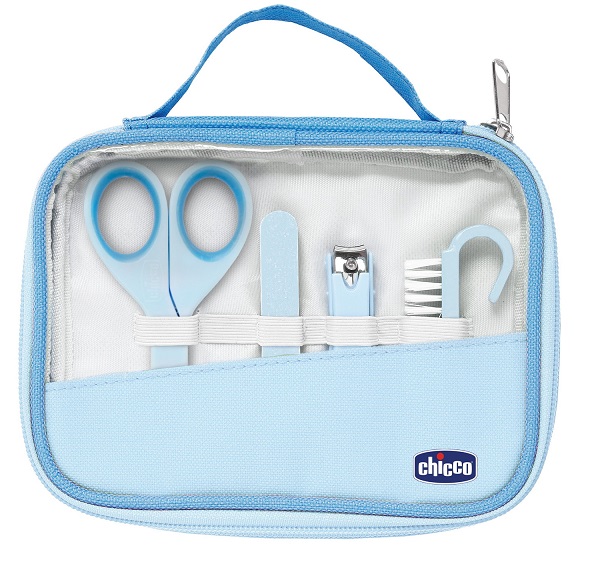 CHICCO SET UNGHIE BAMBINO AZZURRO-VERDE - Farmacianuova.eu