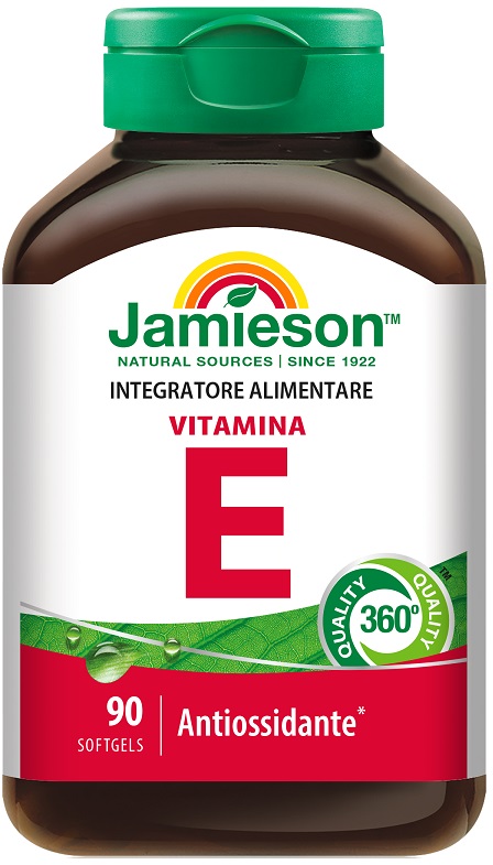 JAMIESON VITAMINA E 90 PERLE - Farmacianuova.eu