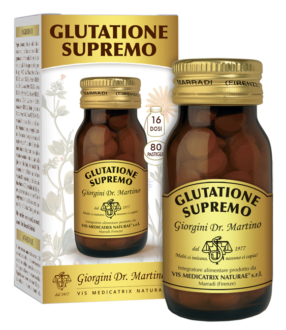 GLUTATIONE SUPREMO 80 PASTIGLIE - Farmacianuova.eu