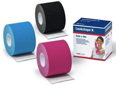 BENDA ADESIVA LEUKOTAPE K PER TAPING FISIOTERAPICO LARGHEZZA 5 CM LUNGHEZZA 5 M COLORE ROSA IN ROTOLO - Farmacianuova.eu