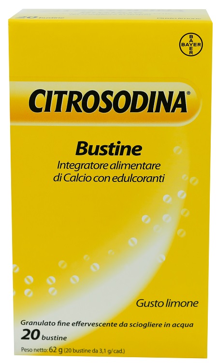 CITROSODINA 20 BUSTINE GRANULATO EFFERVESCENTE - Farmacianuova.eu