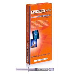 SIRINGA INTRA-ARTICOLARE ARTHRUM HCS CONDROITINA SOLFATO 40MG E ACIDO IALURONICO 40MG 2 ML - Farmacianuova.eu
