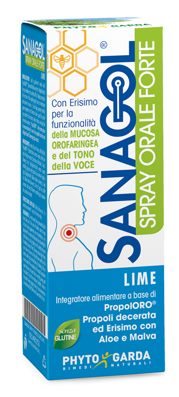 SANAGOL SPRAY FORTE PROPOLI LIME 20 ML - Farmacianuova.eu