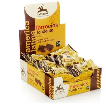 BISCOTTO DI FARRO E CIOCCOLATO FONDENTE BIO FAIRTRADE 28 G - Farmacianuova.eu