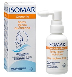 ISOMAR ORECCHIE ACQUA DI MARE SPRAY NO GAS PER IRRIGAZIONE DELL'ORECCHIO 50ML - Farmacianuova.eu