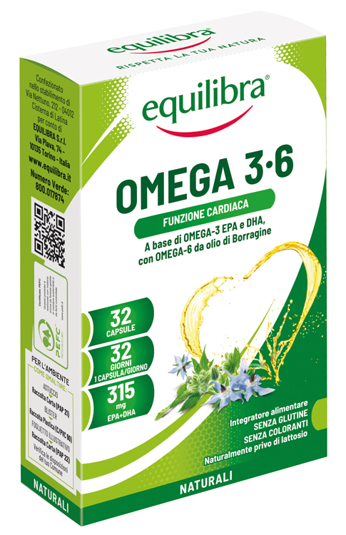 OMEGA 3-6 32 CAPSULE - Farmacianuova.eu