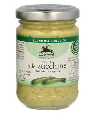 PESTO ALLE ZUCCHINE BIO 130 G - Farmacianuova.eu