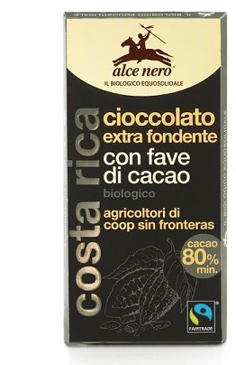 TAVOLETTA CIOCCOLATO EXTRAFONDENTE BIO CON FAVE DI CACAO BIO FAIRTRADE 100 G - Farmacianuova.eu