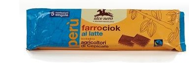 FARROCIOK AL LATTE BIO FAIRTRADE 5 X 28 G - Farmacianuova.eu