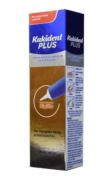 KUKIDENT SIGILLO CREMA ADESIVA PER PROTESI DENTARIE 40 G - Farmacianuova.eu