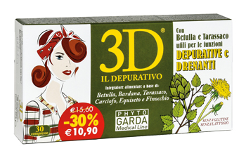 3D IL DEPURATIVO 30 COMPRESSE - Farmacianuova.eu