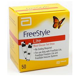STRISCE MISURAZIONE GLICEMIA FREESTYLE LITE 50 PEZZI - Farmacianuova.eu