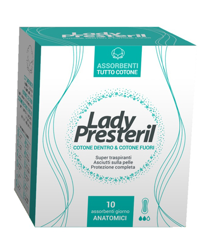 LADY PRESTERIL ANATOMICO POCKET 10 PEZZI - Farmacianuova.eu