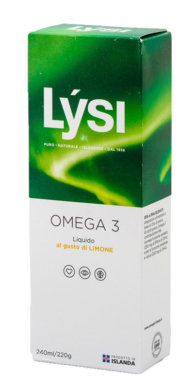 LYSI OMEGA3 LIQUIDO LIMONE 240 ML - Farmacianuova.eu