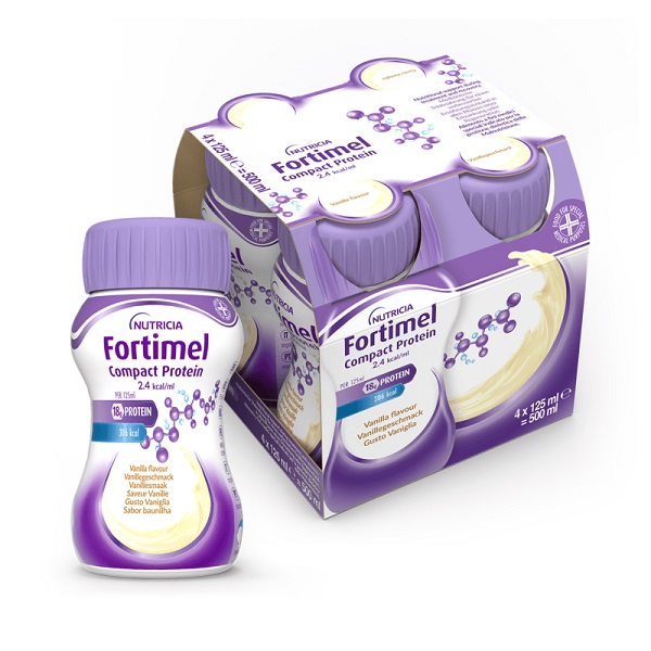 FORTIMEL COMPACT PROTEIN VANIGLIA 4 X 125 ML - Farmacianuova.eu