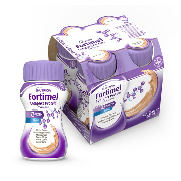 FORTIMEL COMPACT PROTEIN CAFFE' 4 X 125 ML - Farmacianuova.eu