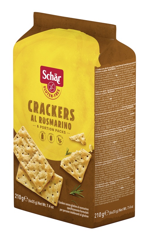SCHAR CRACKERS ROSMARINO 210 G - Farmacianuova.eu