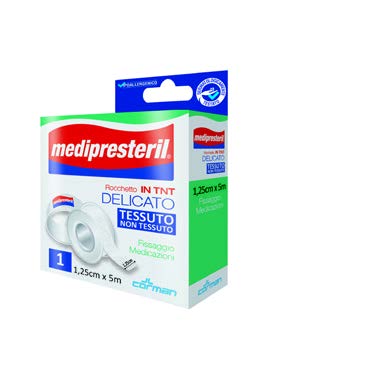 CEROTTO IN ROCCHETTO TNT MEDIPRESTERIL DELICATO M5X1,25CM - Farmacianuova.eu