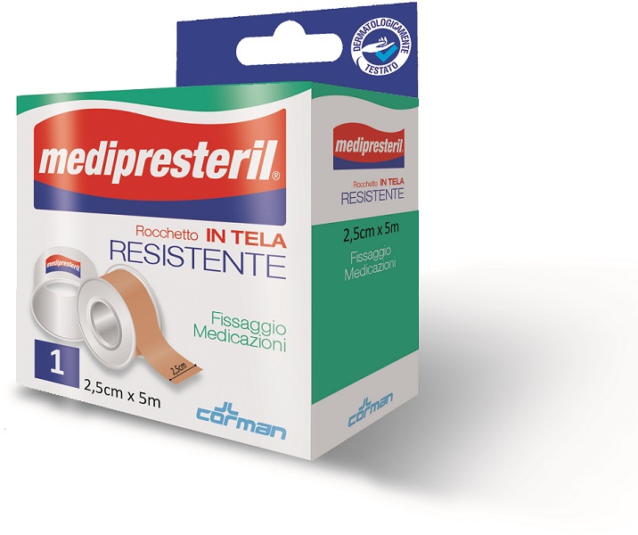 CEROTTO IN ROCCHETTO IN TELA MEDIPRESTERIL 5X250CM - Farmacianuova.eu