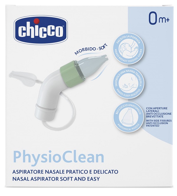 ASPIRATORE NASALE CHICCO PHYSIOCLEAN - Farmacianuova.eu