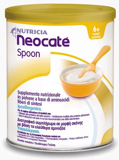 NUTRICIA NEOCATE SPOON POLVERE BARATTOLO 400 G - Farmacianuova.eu