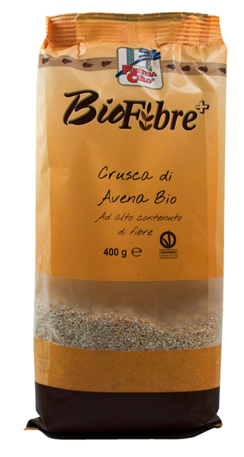 FSC BIOFIBRE+ CRUSCA DI AVENA BIO AD ALTO CONTENUTO DI FIBRA 400 G - Farmacianuova.eu