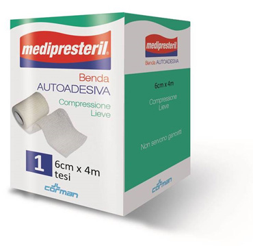 BENDA ADESIVA MEDIPRESTERIL 6X400CM - Farmacianuova.eu