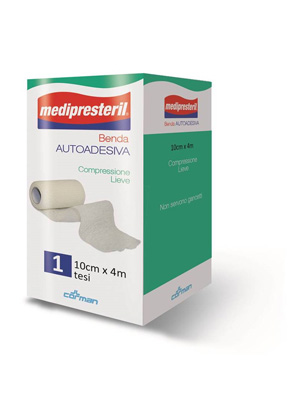 BENDA ADESIVA MEDIPRESTERIL 10X400CM - Farmacianuova.eu