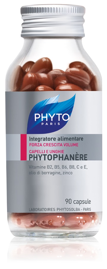 PHYTO PARIS PHYTOPHANERE INTEGRATORE ALIMENTARE CAPELLI/UNGHIE 90 CAPSULE NUOVA FORMULA ALLO ZINCO - Farmacianuova.eu