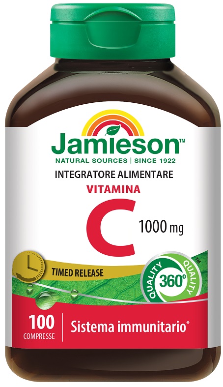 VITAMINA C 1000 TIMED RELEASE 100 COMPRESSE BARATTOLO 128,9 G - Farmacianuova.eu